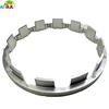 Custom CNC turning machined aluminum ring threaded ring for camera lens