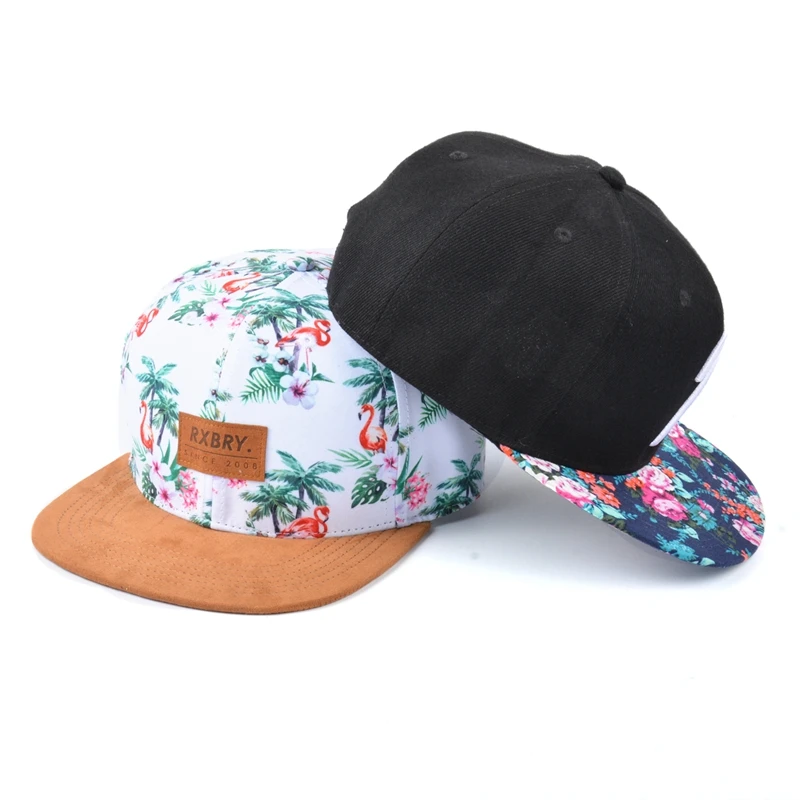 Custom Floral Snapback,Printed Snapback Hats,Put My Logo On Snapbacks ...