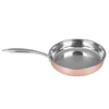 tri ply stainless steel Aluminium copper Pressed Coated Frying Pan