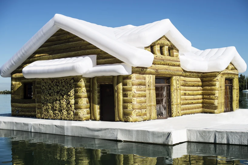Cheap Large Inflatable Log Cabin Tent - Perfect for Sale