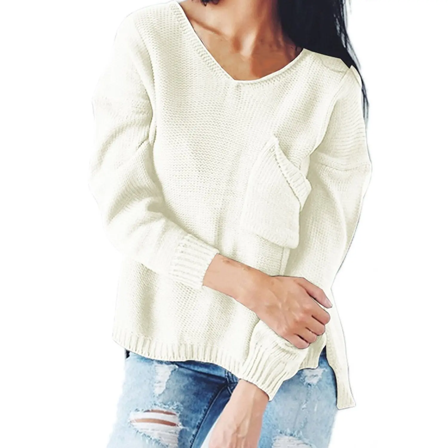 BU2H Men Plus Size Plus Size Autumn Half Turtleneck Solid Slim Wool Knitwear Pullover Sweater