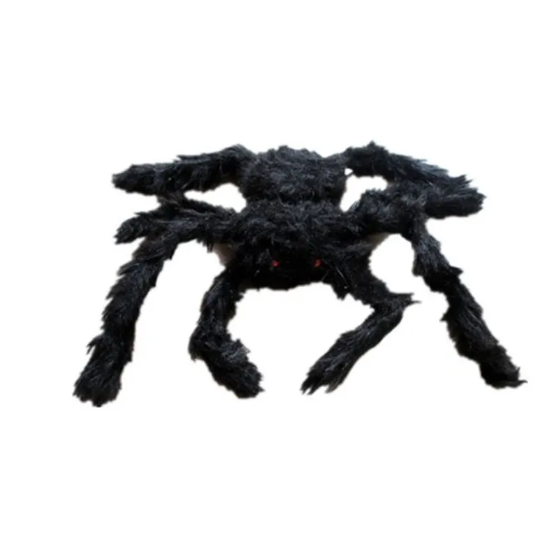 Oempromo long plush halloween party decoration spider