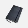 A5 Academic Black Hard Cover Logo Customized Diary Note Book for School/Office