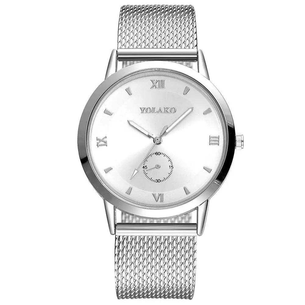 AKwell Women's Casual Quartz Plastic Leather Band Analog Quartz Round Fashion Elegant Wrist Watch