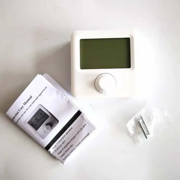 Hy06 Digital Programmable Thermostat For Gas Boiler Water Heating Or