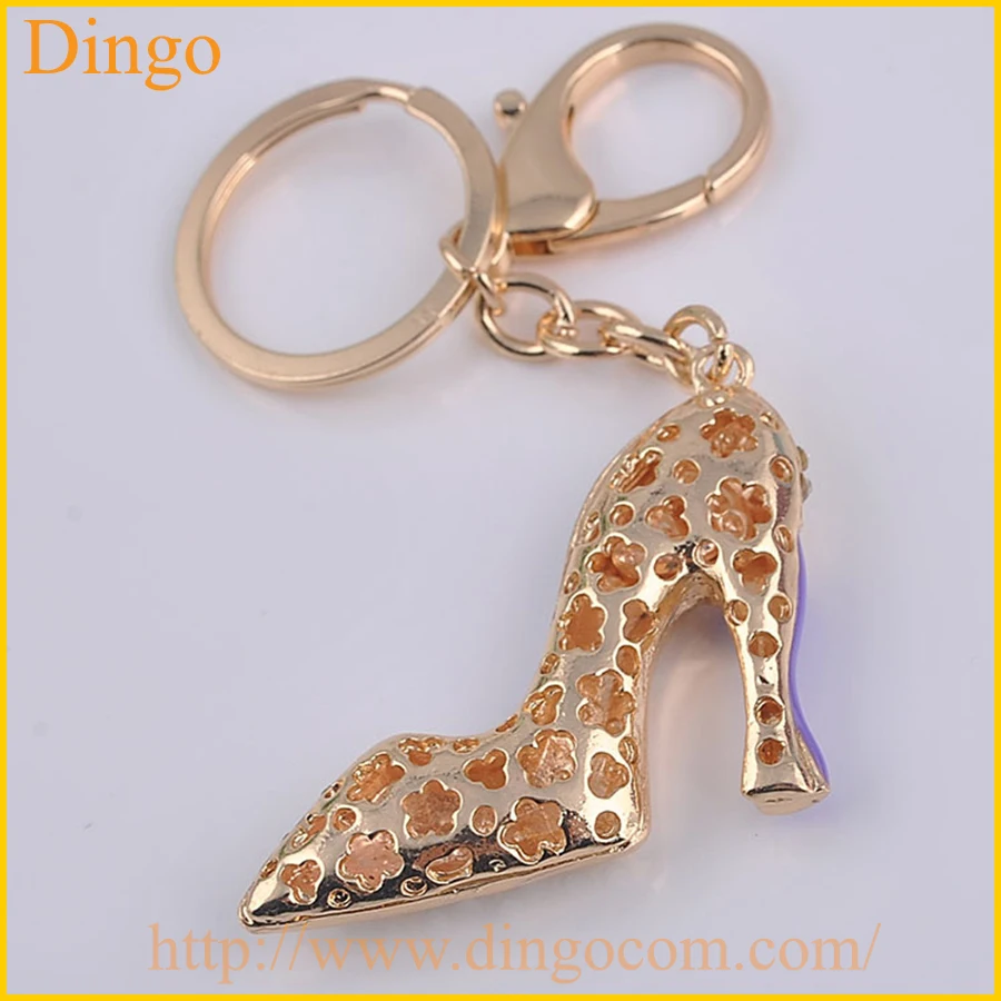 Promotional Mini Ballet Shoe Key Chain With Logo/mini Ballet Shoe Key