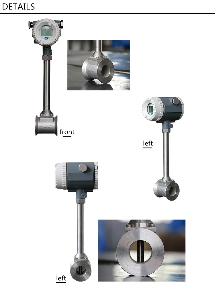 316 Stainless Steel Vortex Flowmeter Remote Type With Totalizer Buy 316 Vortex Flowmeter