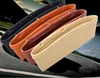 Car Pocket Organizer Seat Console Gap Filler Side - Premium PU Full Leather Inside Out Car Interior Accessories - Stop it before