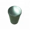 round plain metal tin