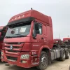 HOWO truck T5G tractor /semi-trailer towing truck 6*4 for sale