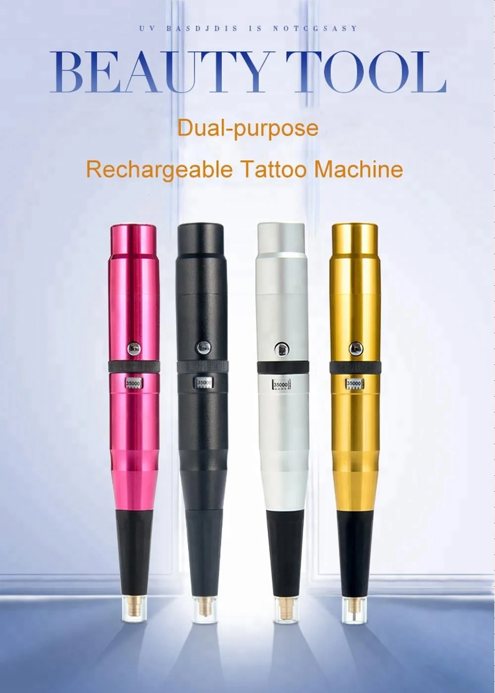 Rechargeable Wireless Tattoo Pen For Permanent Makeup Tattoo Eyebrows ...