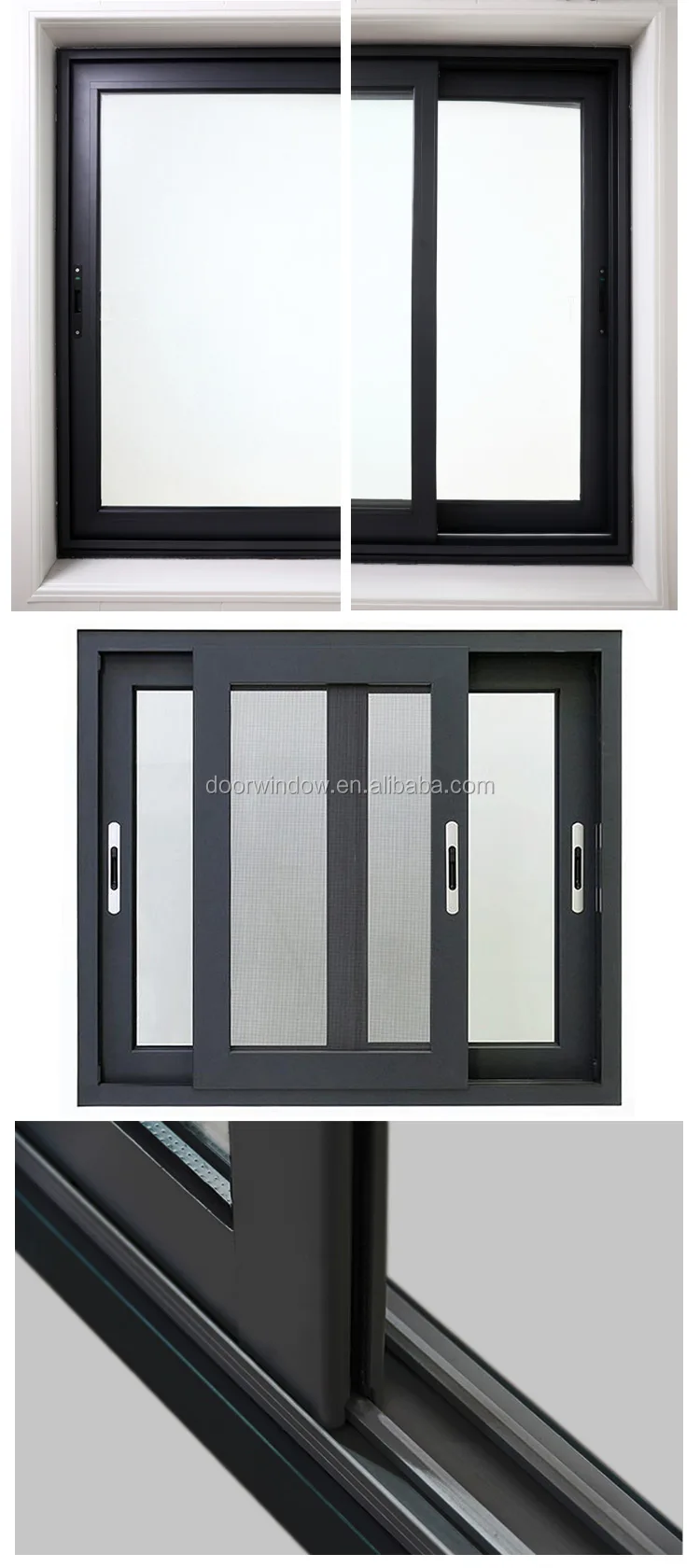 American New Style Double Glazed Aluminium Cladding Wooden sash Frame 60 X 30 Slider Wooden Cover Sliding Windows