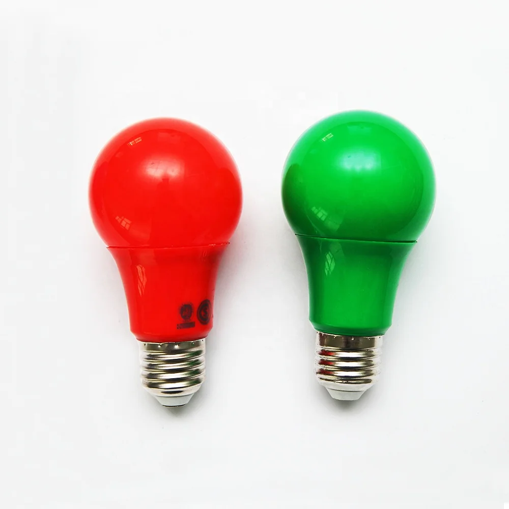 good  quality    coloured  5W  color  led bulb light  B22 E27 E14   dimmable led bulb  LED colorful bulb  r50 e14 led b