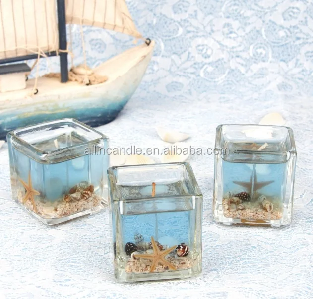glass jar candle 