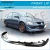 FOR MITSUBISHI LANCER EVOLUTION EVO 8 VIII 2003-2005 PU FRONT BUMPER LIP SPOILER BODYKIT PU