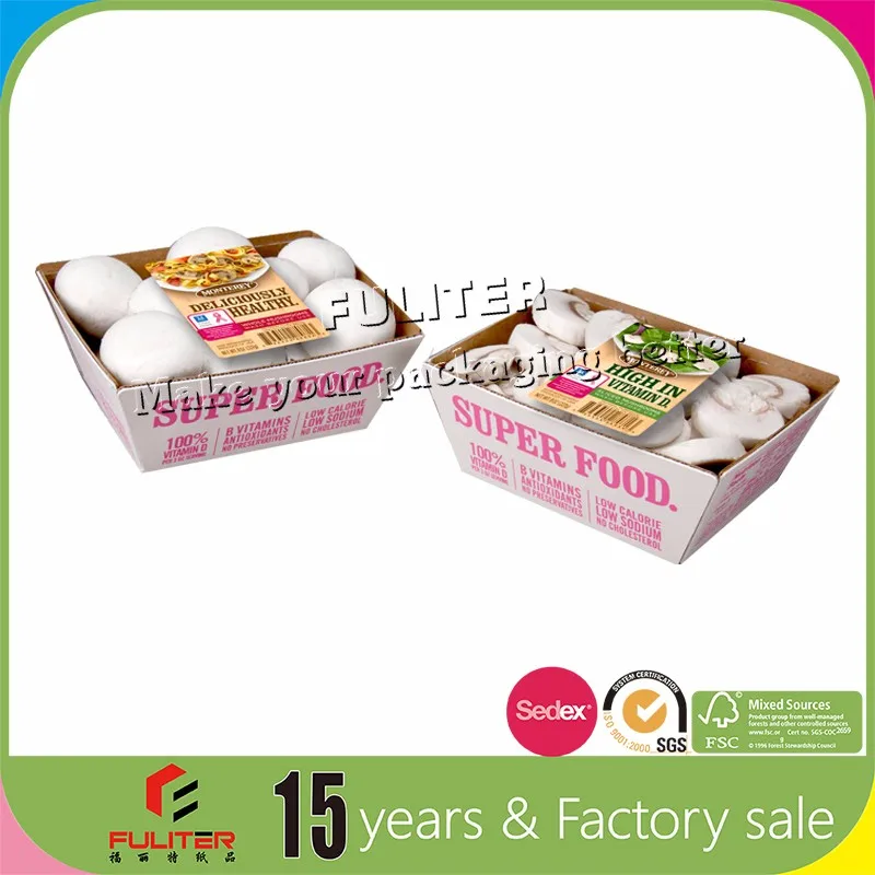 Recycled Material Feature Mushroom Packaging Boxes Hot Sale Buy Mushroom Packaging Boxes