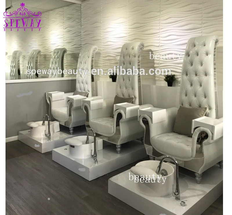 2024 New Products Black Luxury Throne Spa Pedicure Salon Chair ...