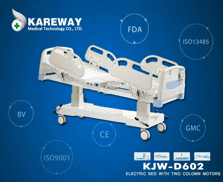 6 Cranks Medical Adjustable Dewert Motor Electric Bed Buy Electric