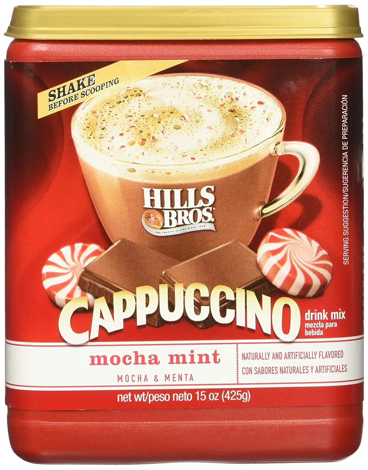 hills bros cappuccino