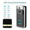 WIFI Smart Video Doorbell 720P HD Security Camera Intercom Door Real-Time Two-Way Talk and Video