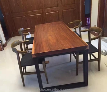 Direct Factory Price Solid Wood Dining Table Set Kuala 