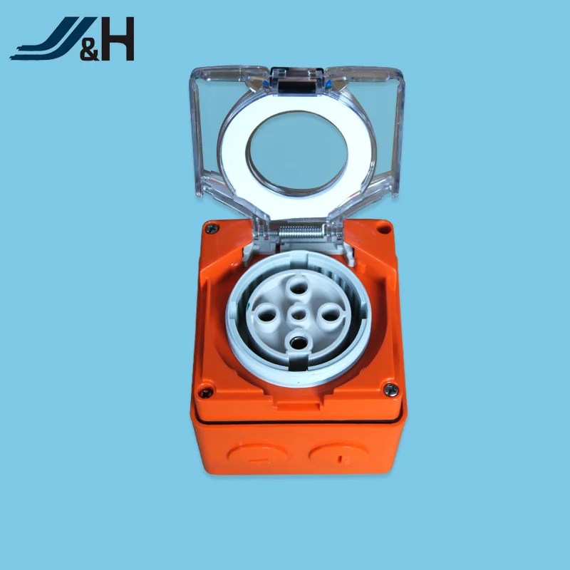 New Zealand Standard 32a Three Phases 5 Pins Industrial Waterproof