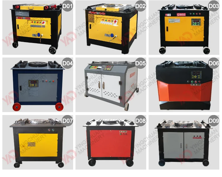 Adjust Angle From 0-360 Degree Durable Iron Bar Bending Machine /Steel Bar Bender Construction Equipment And Tools