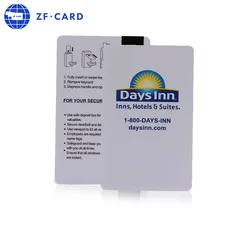 13.56MHZ RFID MIFARE(R) Classic 1K EV1 smart rfid hotel key card with customized logo printing