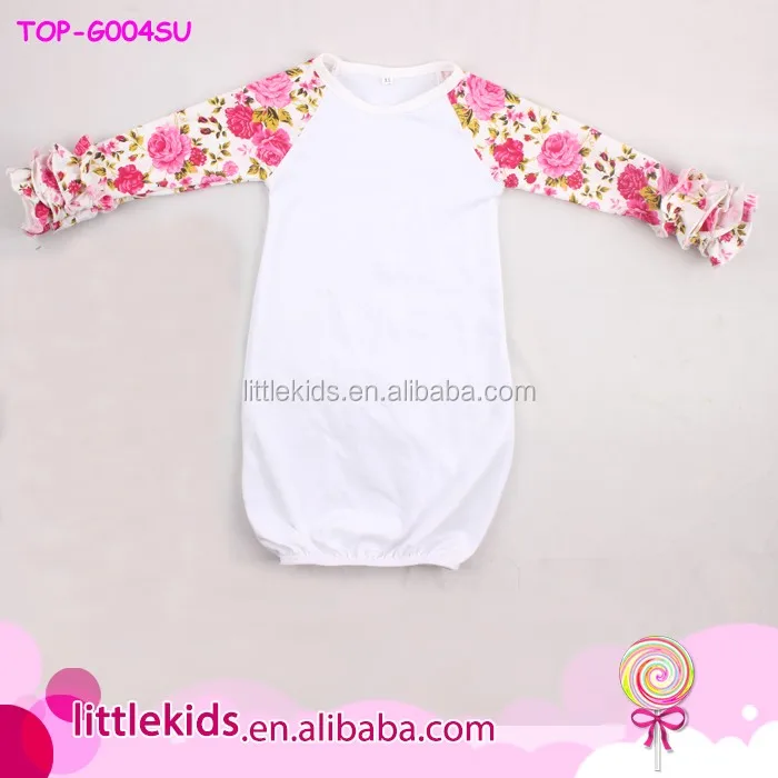 floral baby gowns