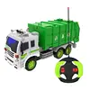 Remote Control Recycle Garbage Truck Vehicle Learning Education Toys 1:16 With Light Six Wheel Batteries Included