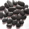 Landscaping garden Natural polished black river stone pebbles