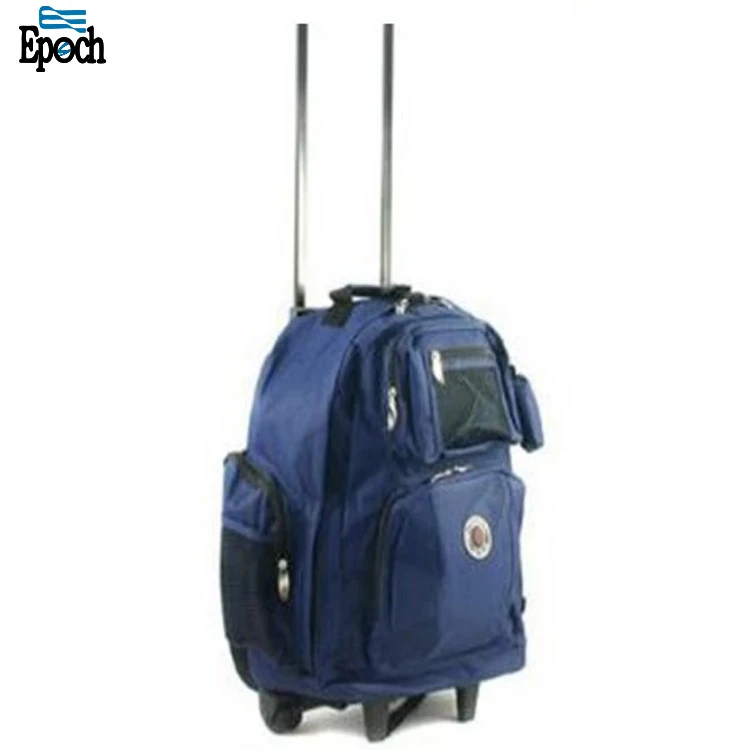 New Design High Quality Small Size Backpack Travel Luggage Trolley Bags