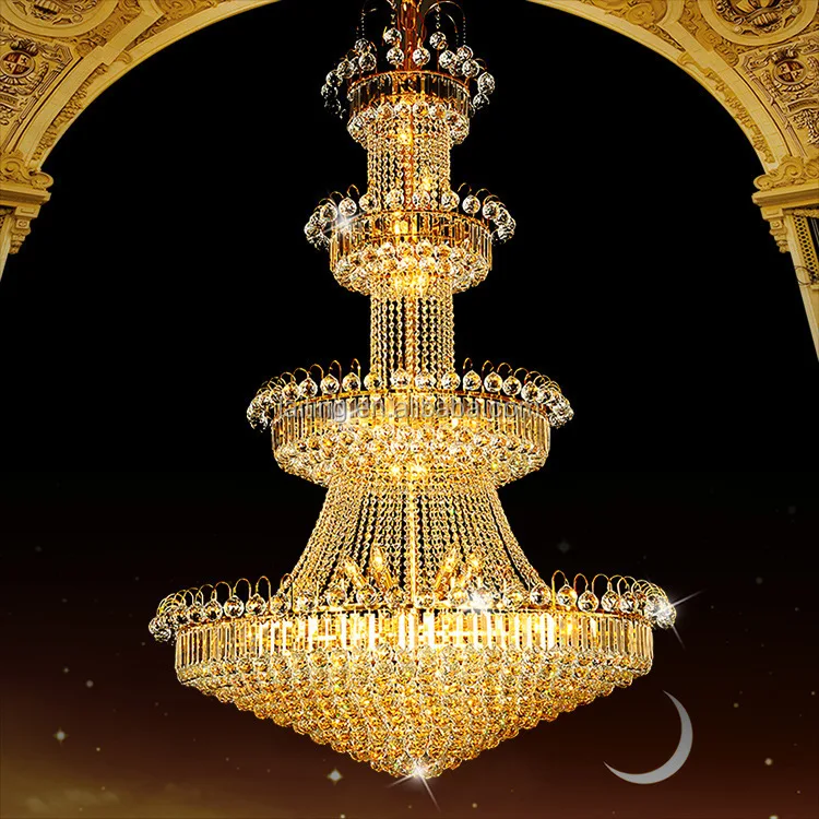 Traditional Hight Quality Crystal American Style Candle Church Chandelier Lighting 62048