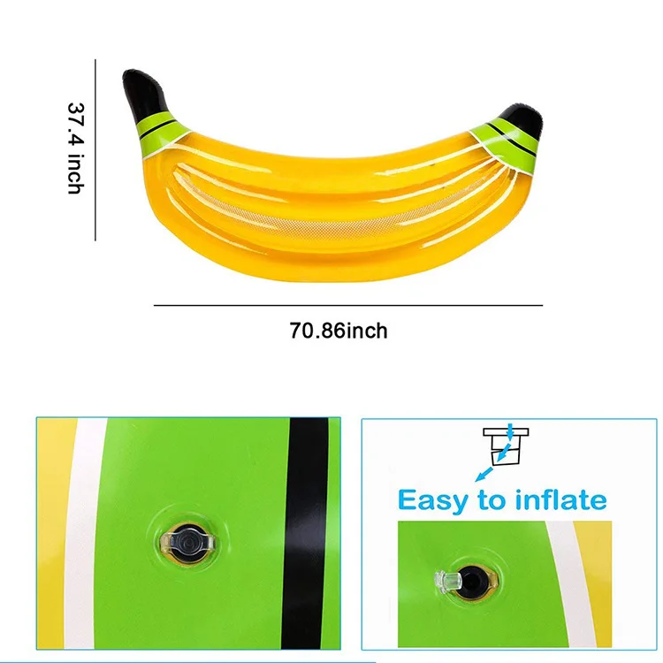 inflatable banana pool float