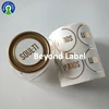 Custom Self Adhesive Gold Foil Labels, Printing Silver Gold Foil Copper Label Sticker