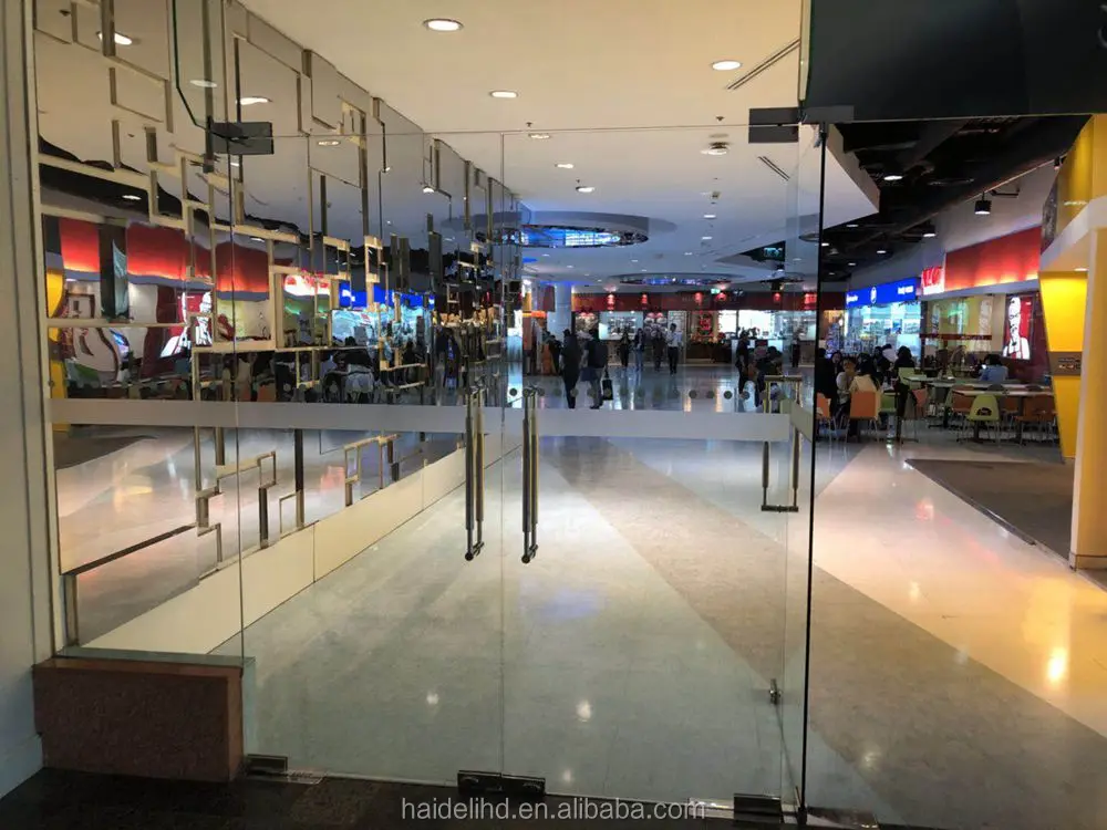 glass door patch lock