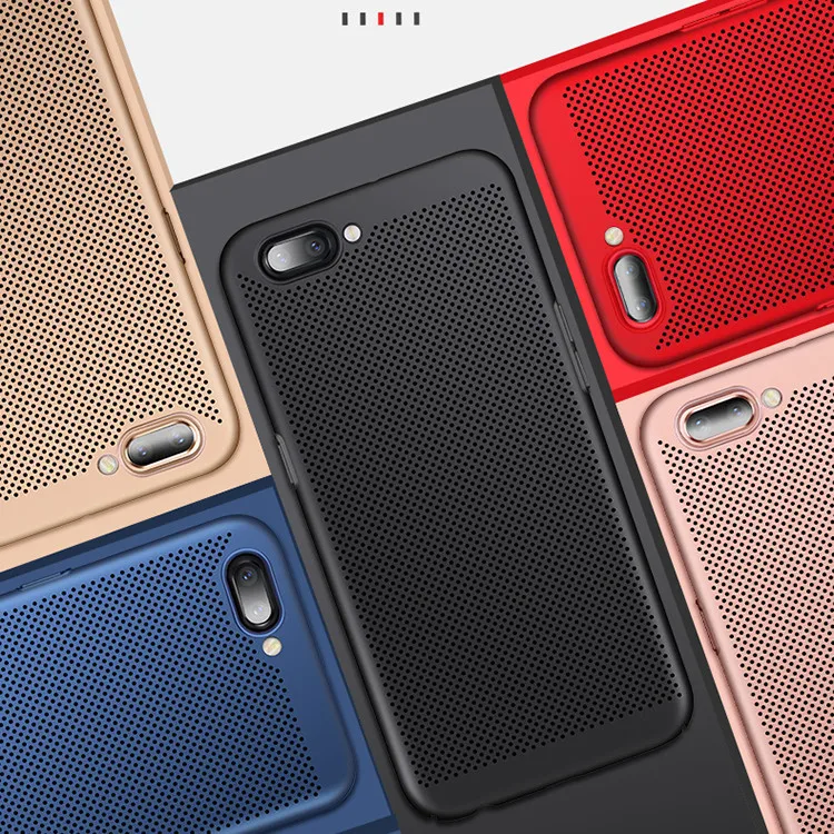 Radiating Mesh Hard Matte Pc Mobile Phone Cover For Oppo A37,Back Cover For Oppo A37 Ultra Thin