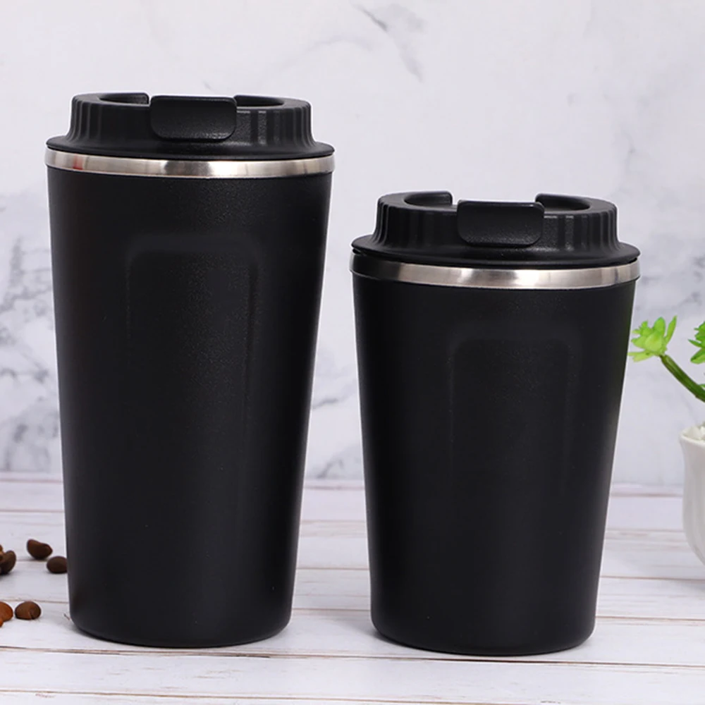 2019 新产品不锈钢双层绝缘保温杯可重复使用的咖啡杯优雅的真空咖啡