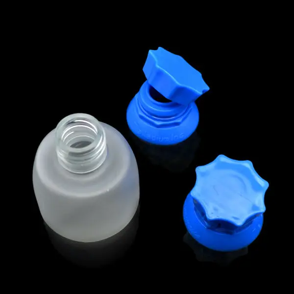 Mini Botella De Polvo De Talco Con Tapa De Pp,Plástico,Adapb