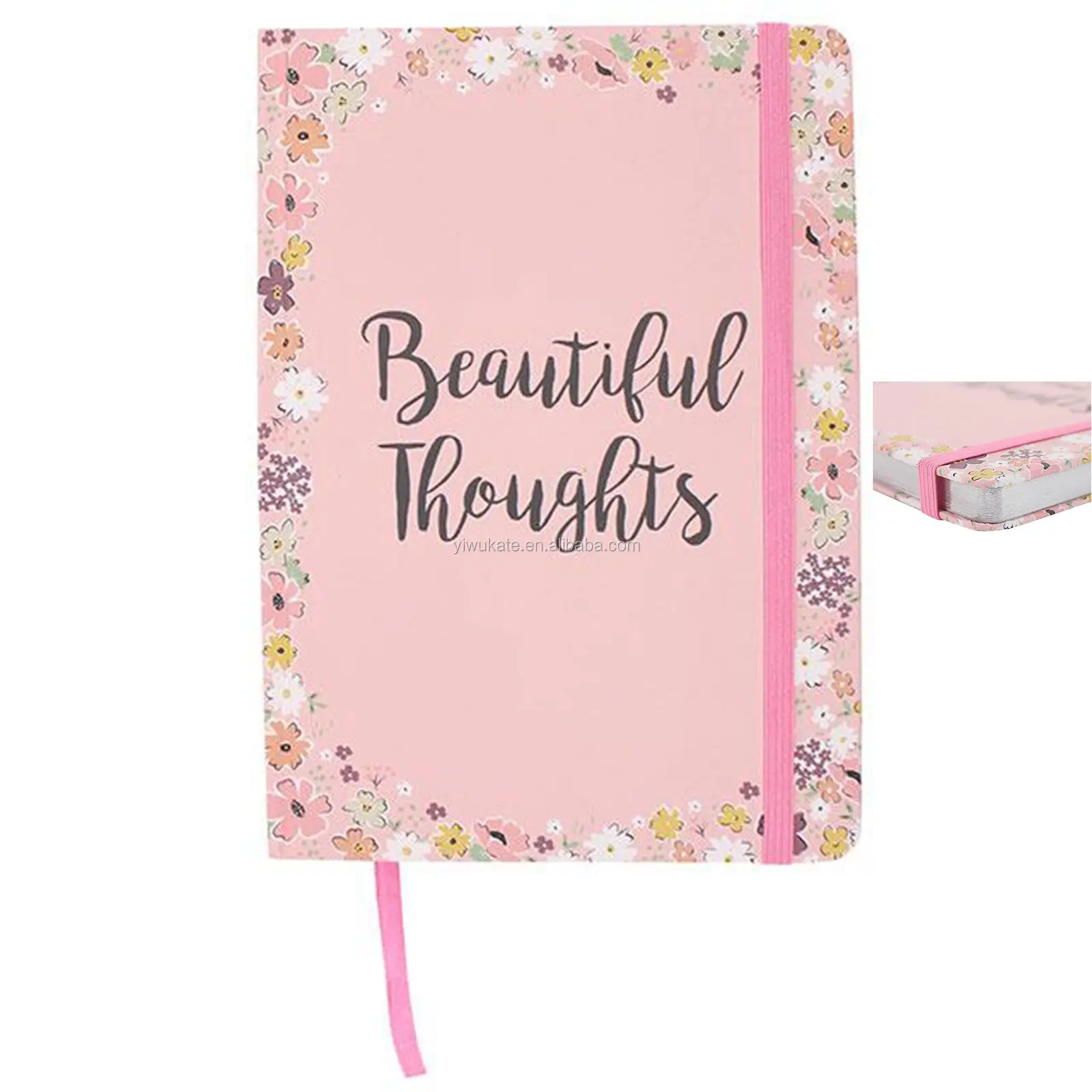 Wholesale Custom Print Pocket Size Cute Notebook Journal Hardback Child