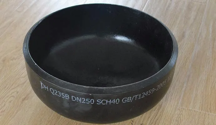 sch40 碳钢椭圆管帽管件