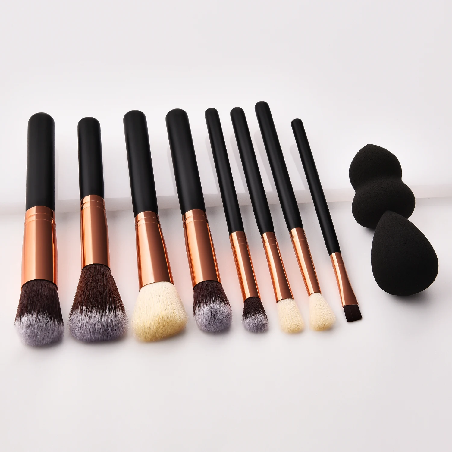 Free Sample High Quality Pinceau Maquillage 8pcs Cosmetic Brushes Make ...