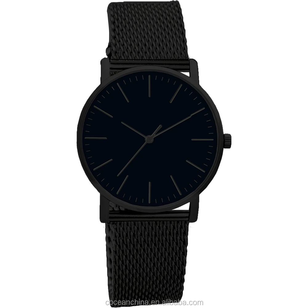 Private Label Brand Your Own Wrist Quartz Logo Watches Men - Buy ...