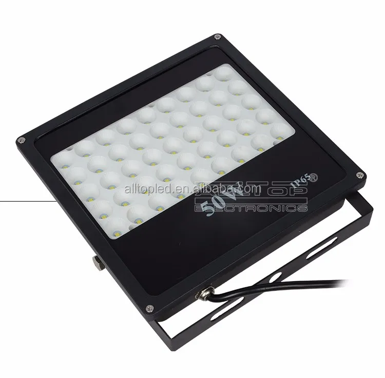 50w High quality newest design outdoor smd led flood light housing