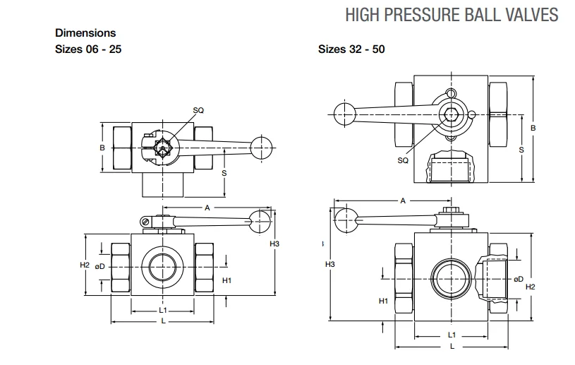 Khb 4 18. KHB-g1/4 dn06 PN : 500. KHB.