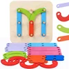 Children's Wooden Toy Novel Creative Block Alphanumeric Shape Matching Board Blocks Educational Toys