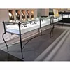 New design display container advertising jewelry display table for retails store