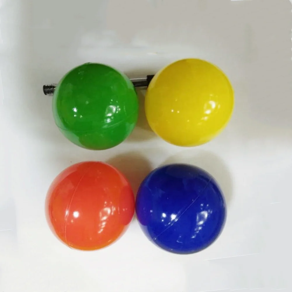 Red Blue Yellow Green Popular Mixed Color Plastic Pool Ball Plastic Pit