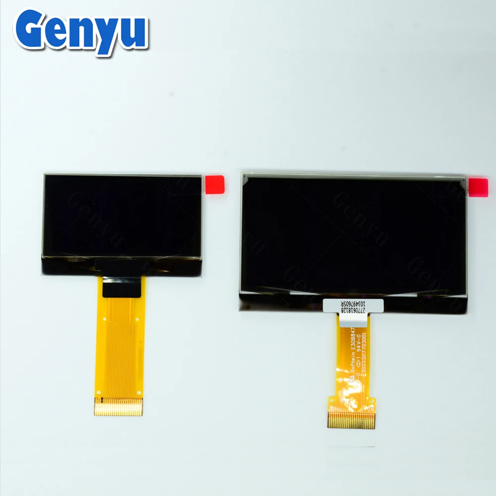 2.4 inch mini mono polarizer film oled lcd smart watch Organic Light Emitting Display white 128x64 dots 24pin FPC SPD0301
