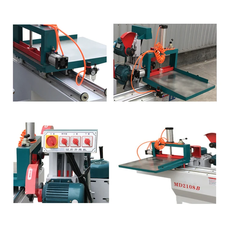 Md2108b Woodworking 5 Saw Blades Tenon Cutting Wood Tenoner Machine